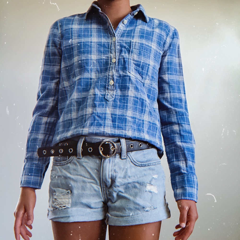 ✰ J. Crew Flannel Top ✰